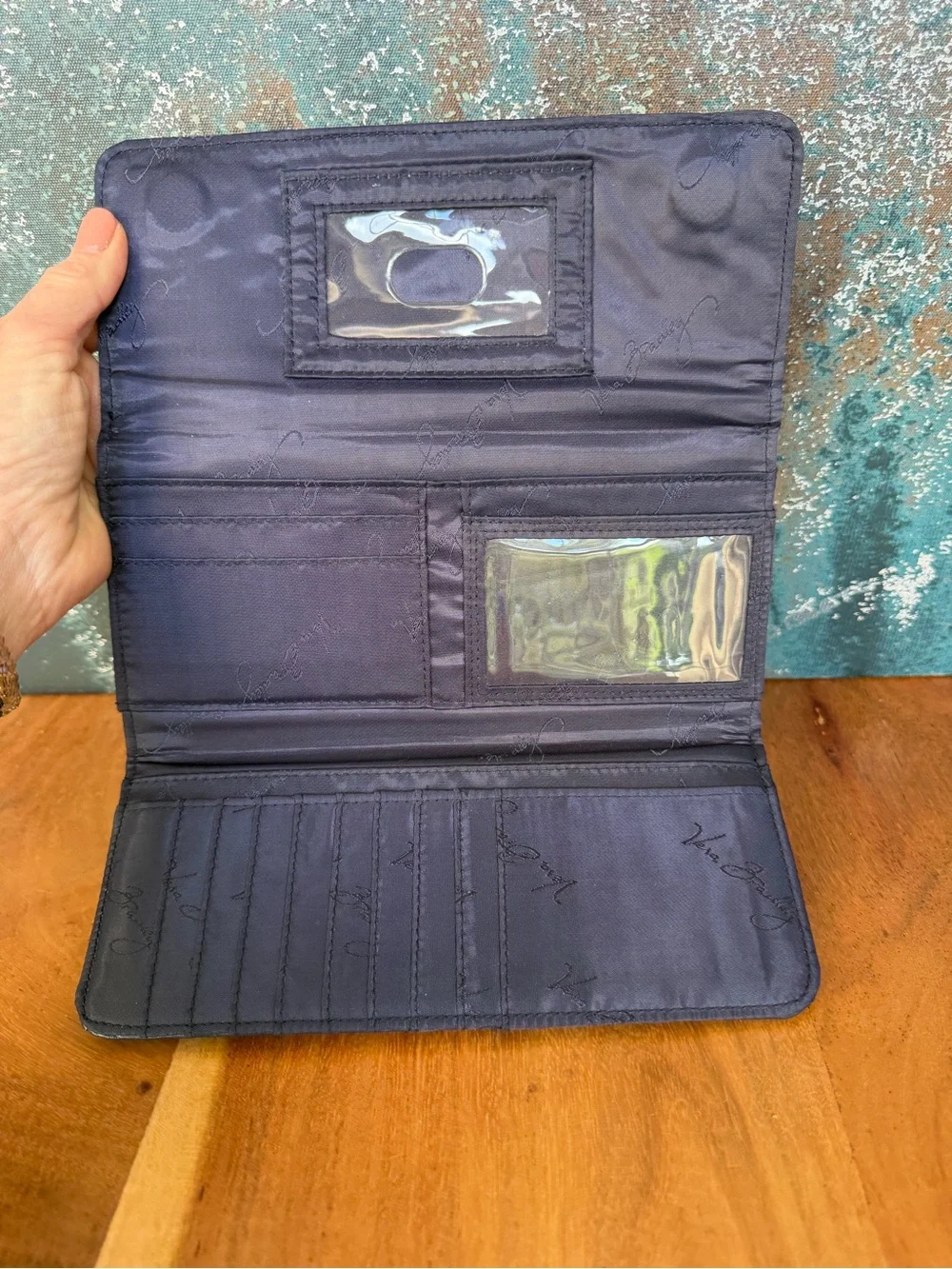 Vera Bradley Boho 2010’s Retired HTF Marrakesh Motifs Wallet VGUC